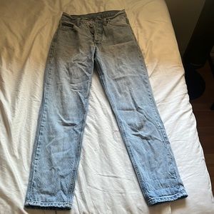 Medium Urban Outfitters High Rise Medium Wash Denim